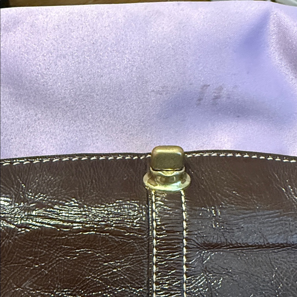 Coach Hampton Leather Capacity Wristlet - Picture 4 of 7
